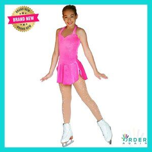 Figure Skating Footed Tights Matte Finish Soft Gusset Lining Elegant Performance